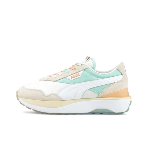 PUMA Cruise Rider GL White Eggshell Blue Women's