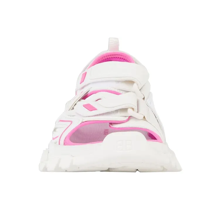Balenciaga Track Sandals 'White Pink' Women's-2