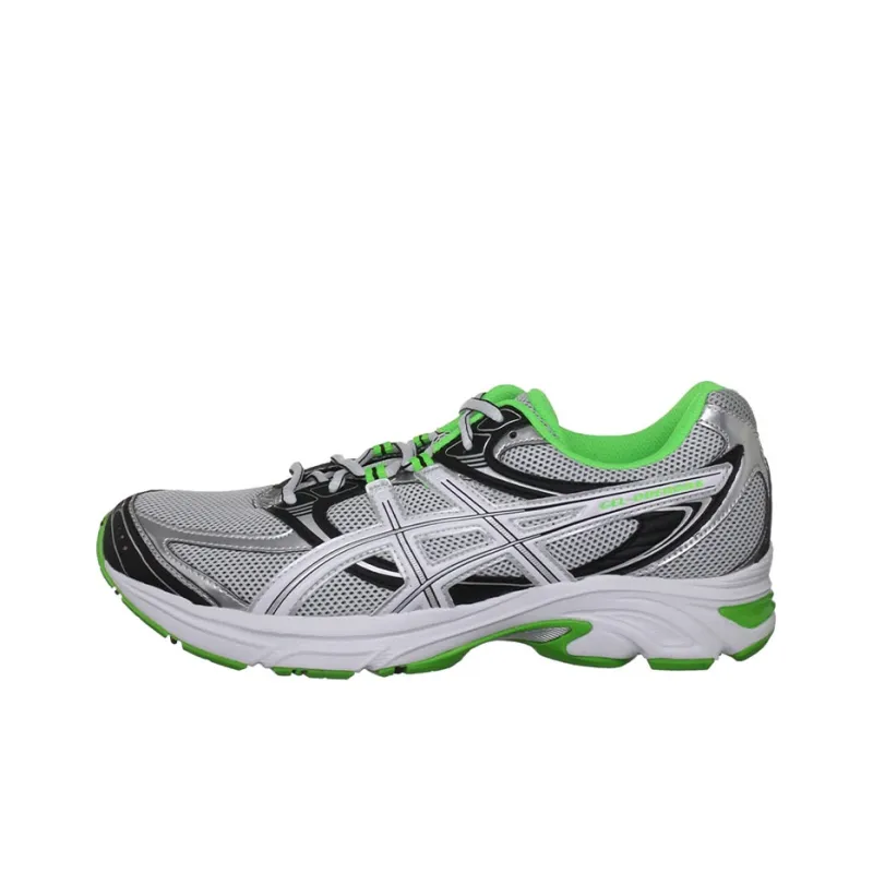 Asics Gel-Oberon Lightweight And Wear-resistant Low-Top Running Shoes Men's Silver Green-0