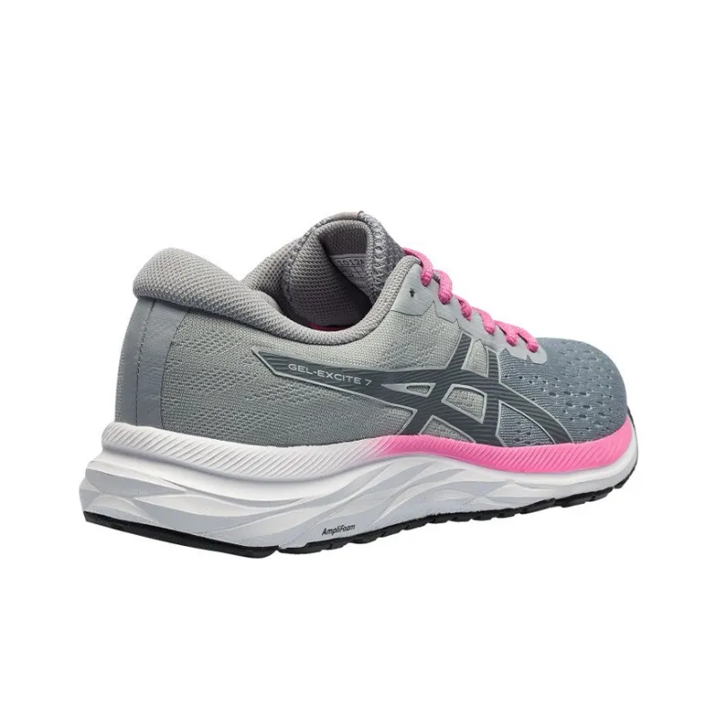 Asics Gel-Excite Wear-Resistant Low-Top Running Shoes Women's Gray Pink-2