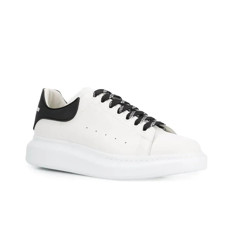 Alexander McQueen Oversized Sneaker 'White Black'-1
