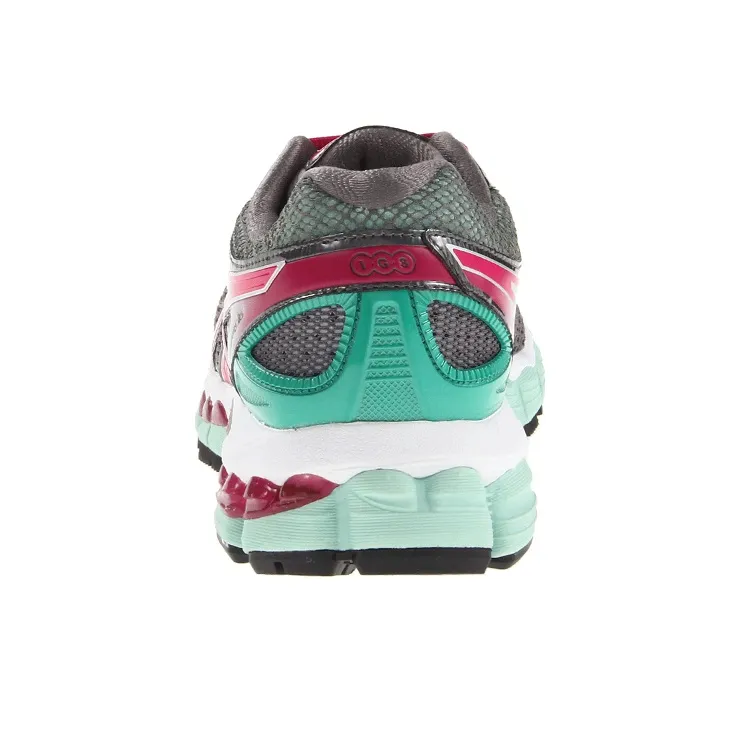 Asics GEL-Nimbus 15 Running Shoes Women's Low-Top Gray/Green/Red-4