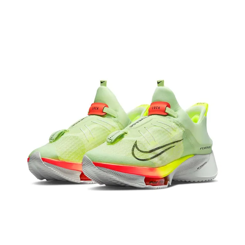 Nike Air Zoom Tempo Next% FlyEase Barely Volt Hyper Orange-2