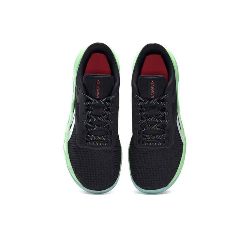 Reebok Nanoflex Tr Black Neon Mint Women's-6