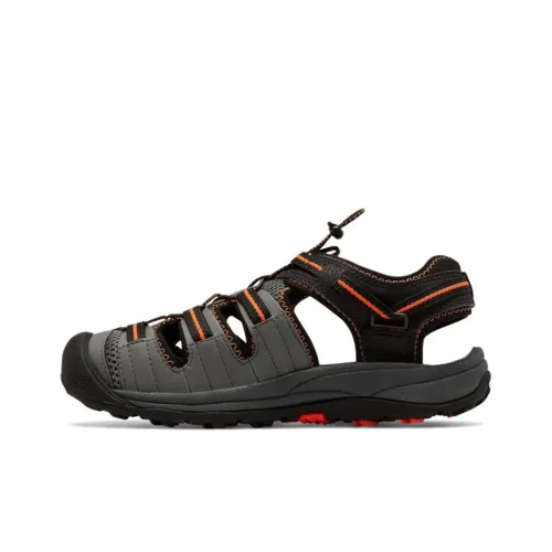 New Balance Slip-Resistant River Trekking Shoes Men's Gray Brown