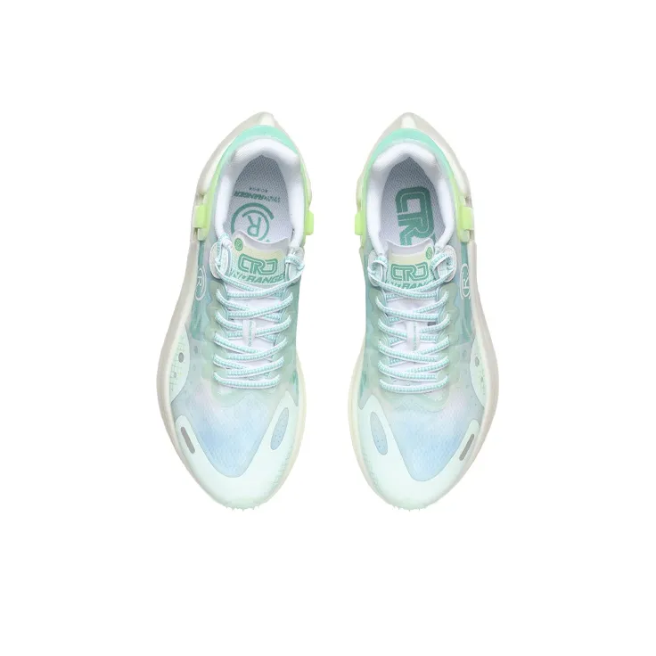 LiNing Ranger Travel Hero Essential Rebound Low-Top Running Shoes Women's Blue Green-3