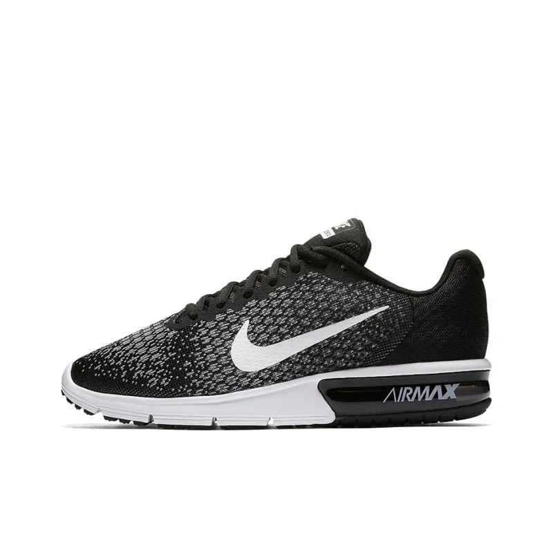 Nike Air Max Sequent 2 Black White-0