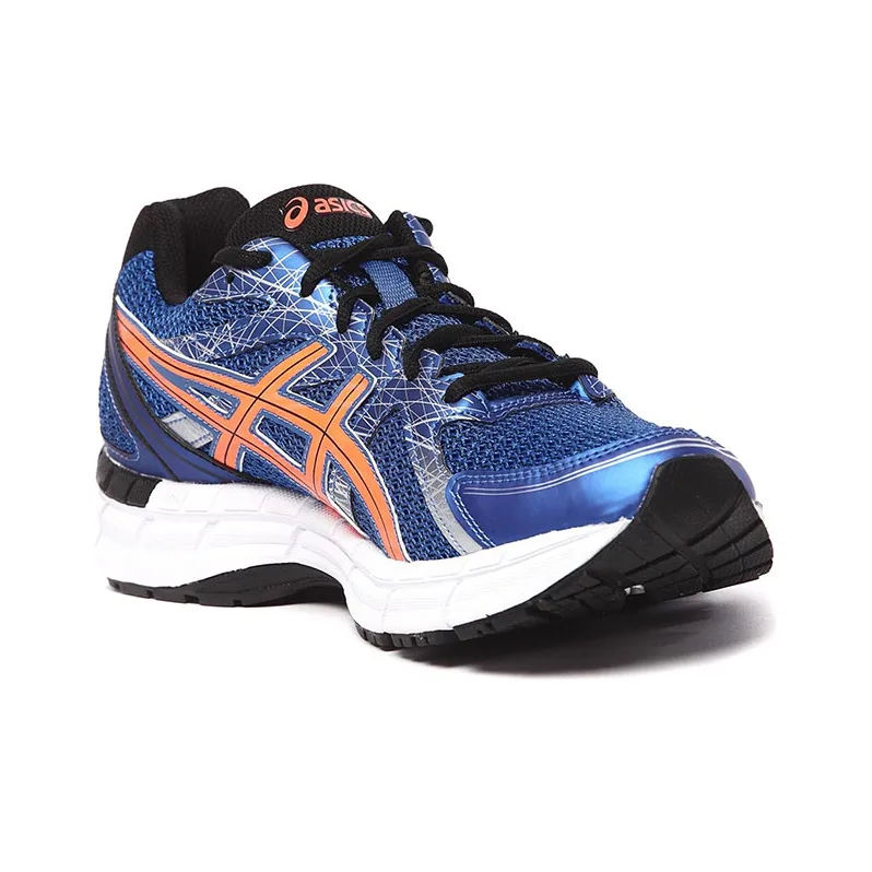 Asics Gel-Excite 3 Anti-Slip And Wear-Resistant Breathable Low-Top Running Shoes Men's Blue Orange-2