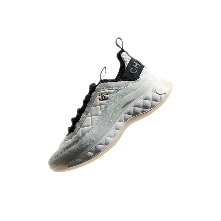 CHANEL Low Top Casual Shoes Women's White-3