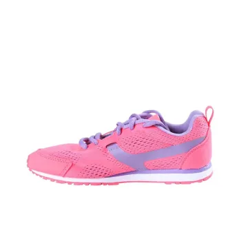 LINING Running Shoes Women's Low-Top Neon Pink/Violin Purple/White