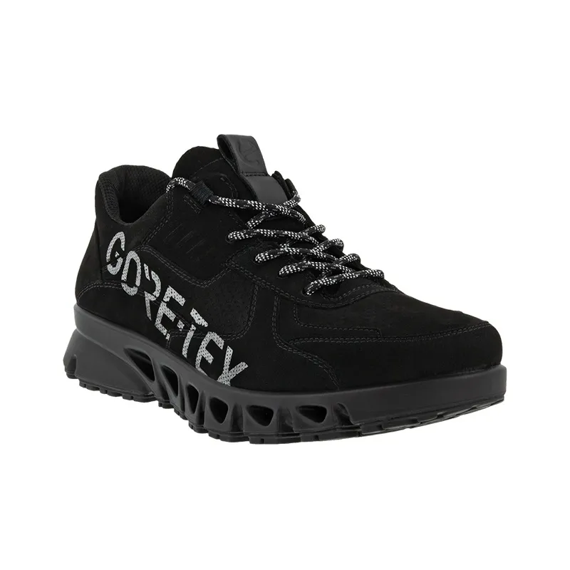 Ecco Multi Vent Gore Te Cushioning, Slip Resistant, And Abrasion Resistant Low Top Athletic Shoes Men's Black-2