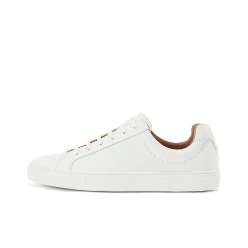 HUGO BOSS Skateboard Shoes Women's Low-Top White