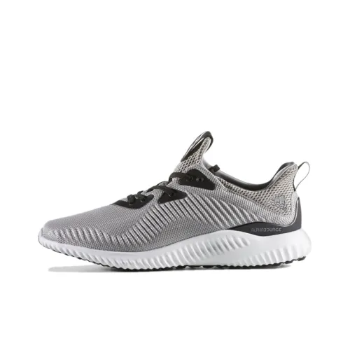 Adidas AlphaBounce Running Shoes Men Low-Top Gray/White