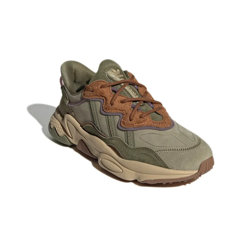 Adidas Originals Ozweego 'Green Brown' Women's-2