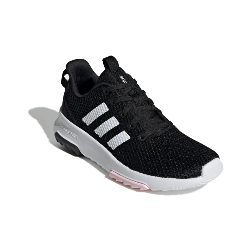 Adidas Neo Cloudfoam Racer Tr 'Black White Pink' Women's-2