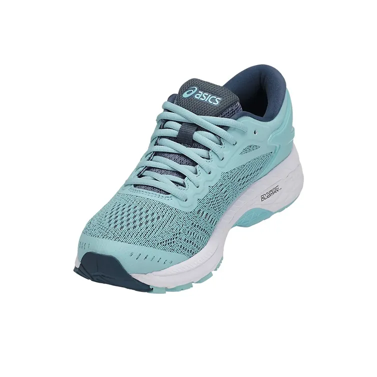 Asics Gel-Kayano 24 Wear-Resistant Slip-Resistant Low-Top Athletic Shoes Women's Teal-2