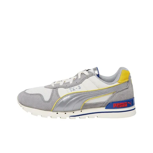 PUMA TX3 Running Shoes Unisex Low-Top Gray/Silver/Yellow/Blue