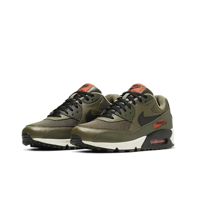 Nike Air Max 90 Medium Olive Black Team Orange-2