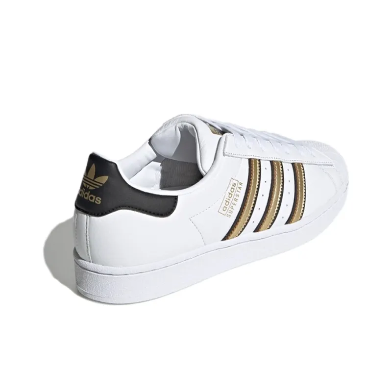 Adidas Originals Superstar 'White Gold Black'-3