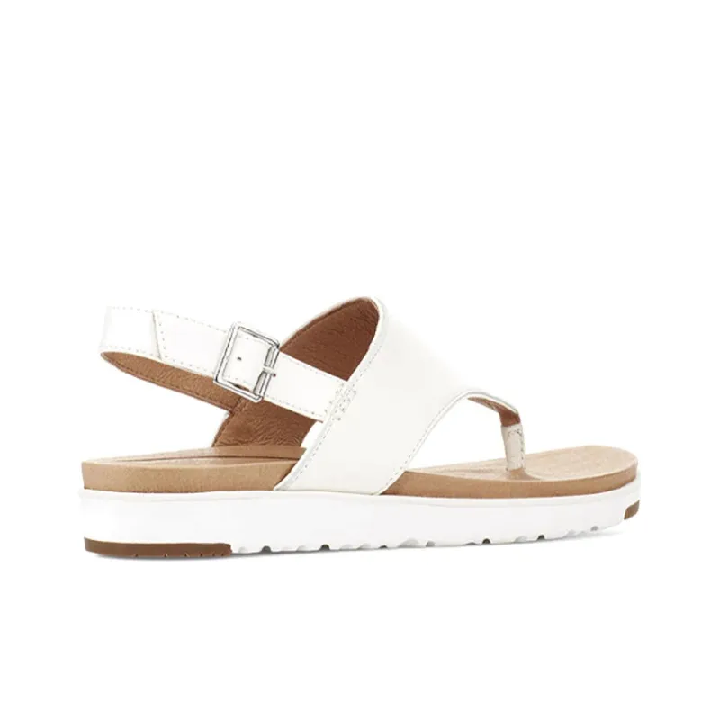 UGG Alessia Cozy Casual Sandals White Women's-4