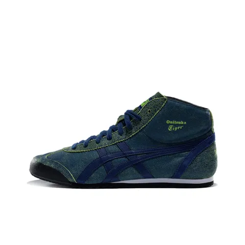 Onitsuka Tiger Mexico Mid Runner Sneakers 'Blue'
