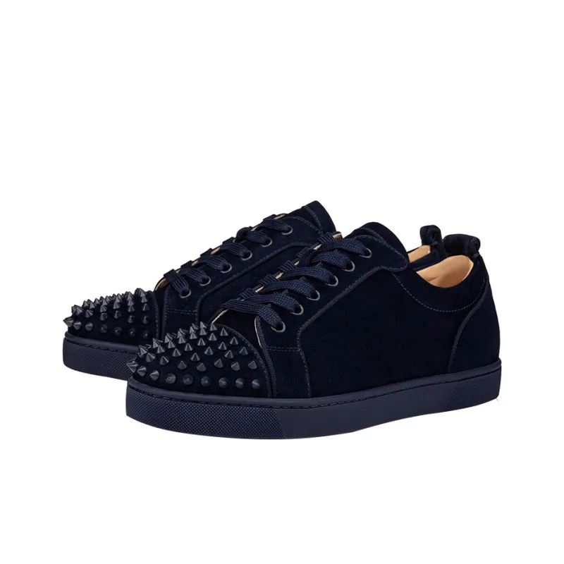 CL LUBOTING Louis Junior Spikes Orlato Stylish Skateboarding Shoes Men's Blue-2