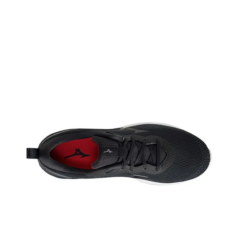 Mizuno Men's Wave Revolt 'Black White'-2