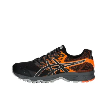 Asics Gel-Sonoma 3 Anti-Slip And Wear-Resistant Breathable Low-Top Wear-Resistant Men's Black Orange
