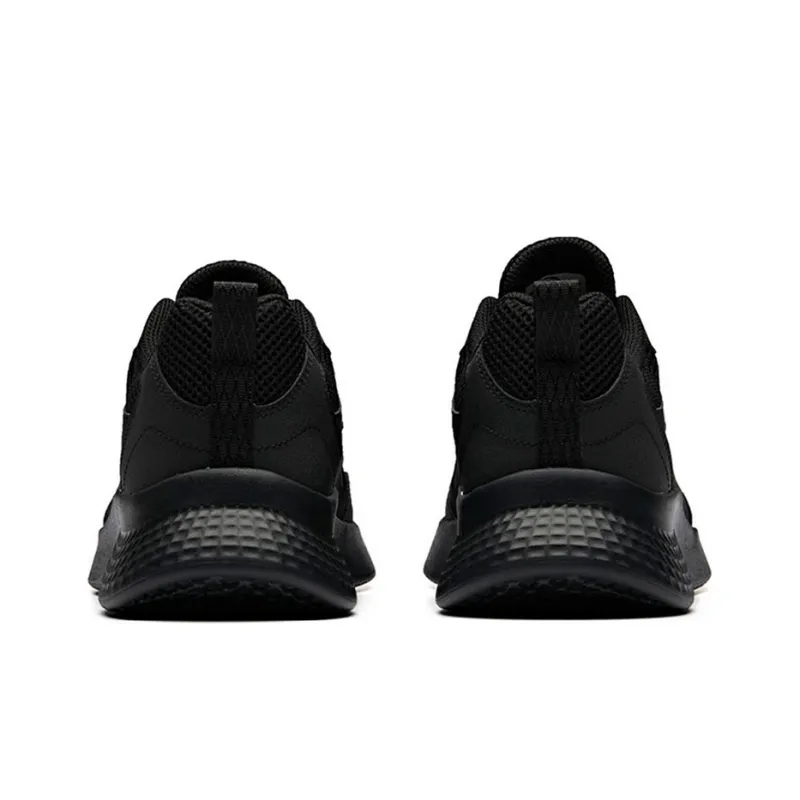 Anta Running Collection Anti Slip Wear Resistant Breathable Lightweight Low Top Running Shoes Men's Black-3