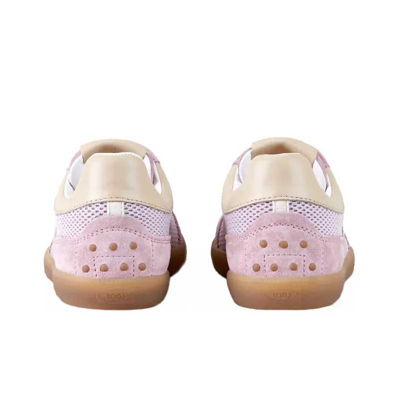 TOD'S Height Increasing Low-Top Casual Shoes Women's Pink-3