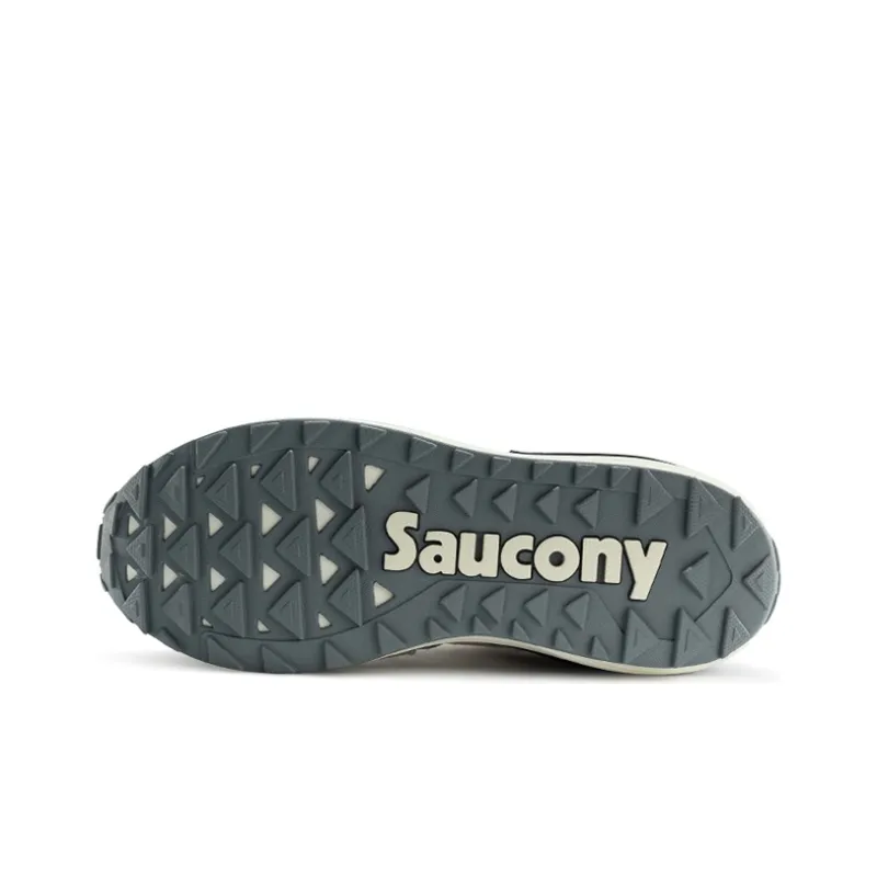 Saucony Jazz Original Cushioning Anti Slip Wear Resistant Breathability Low Top Running Shoes Men's Ecru-4