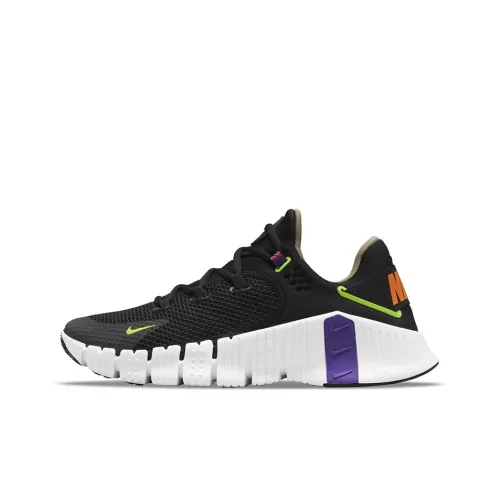 Nike Metcon 4 Running Shoes Unisex Low-Top Black/Purple/Orange