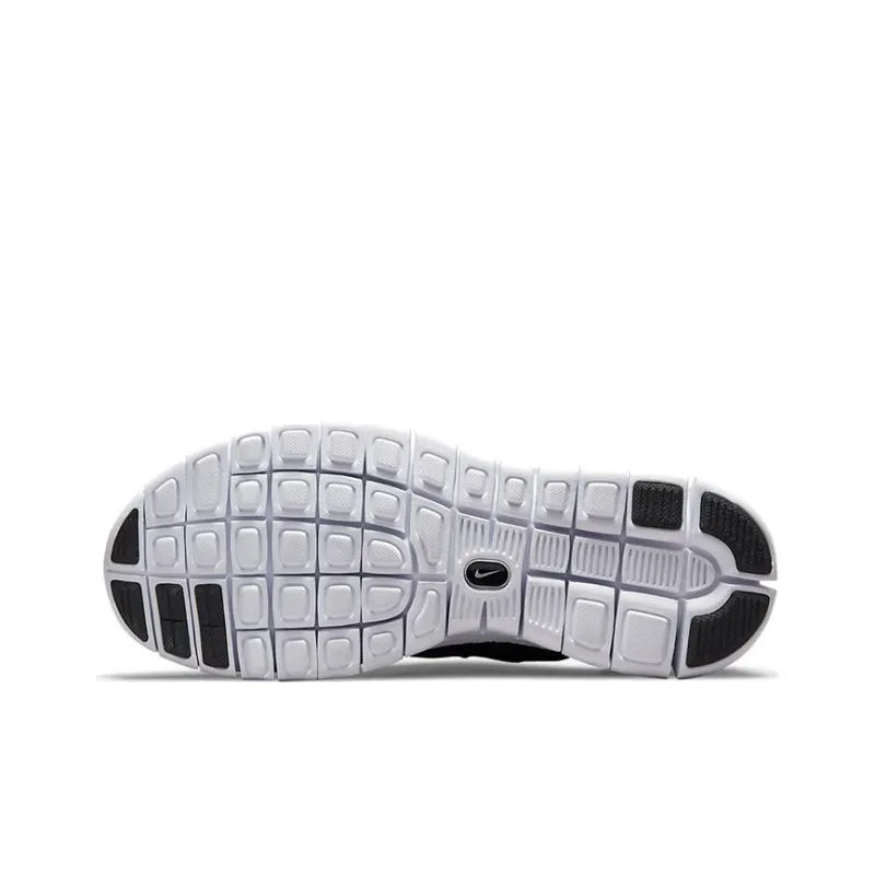 Nike Free Run 2 (GS) Sports Running Shoes Black/White Female-5