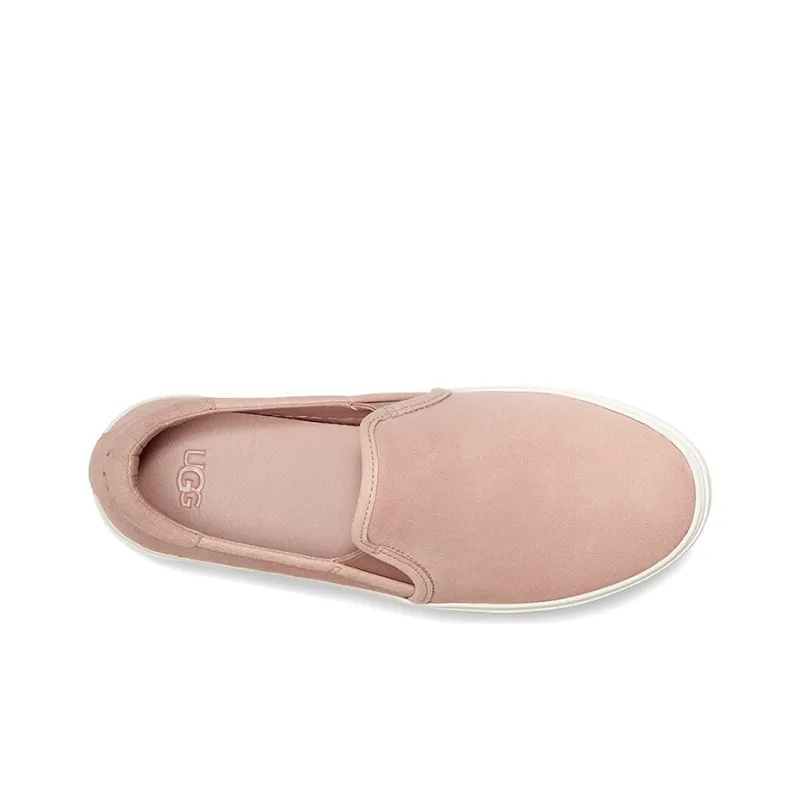 UGG Skateboard Shoes Women's Low-Top Orange Pink/White-4