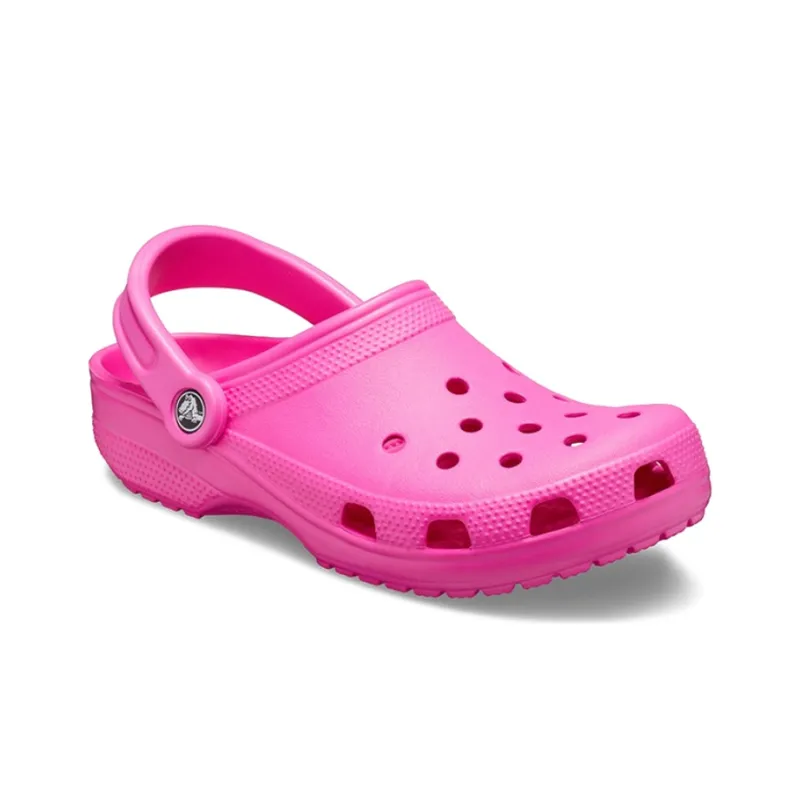 Crocs Classic Clog Beach Pink Sandals Unisex-1