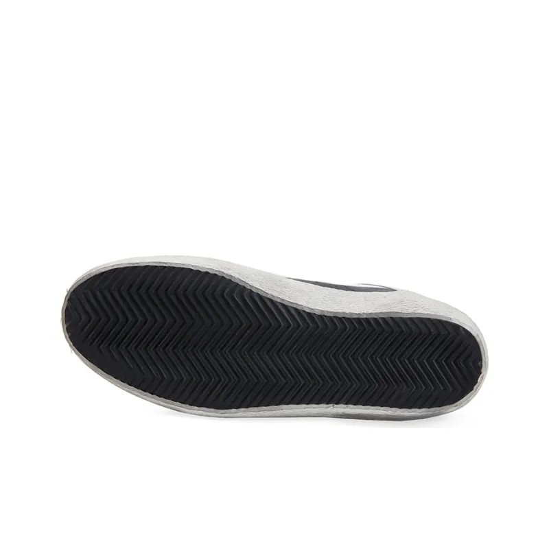 Golden Goose Mid Star Stylish Skateboarding Shoes Men's Black-3