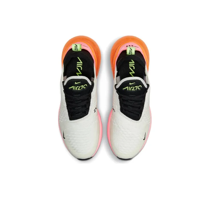 Nike Air Max 270 White Sunset Pulse Total Orange Women's-3