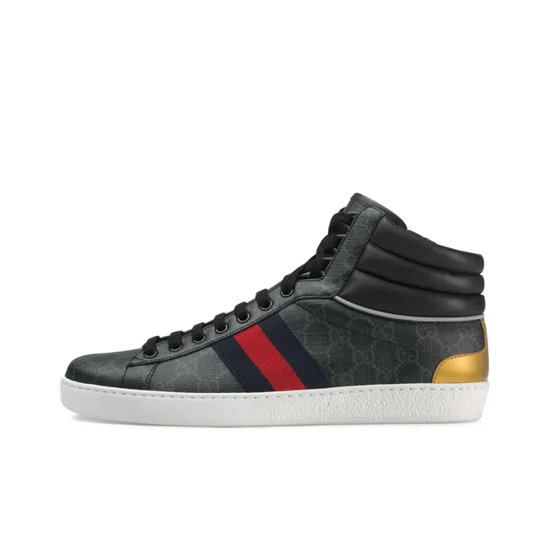 GUCCI Ace Gg High Top 'Black'-0