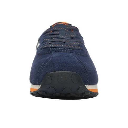 LiNing 3KM Ⅱ LTR Non-slip Wear-resistant Shock Absorption Low-Top Running Shoes Men's Blue Brown White-3