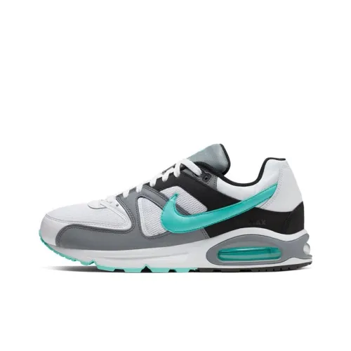 Nike Air Max Command Running Shoes Men Low-Top White/Gray/Green