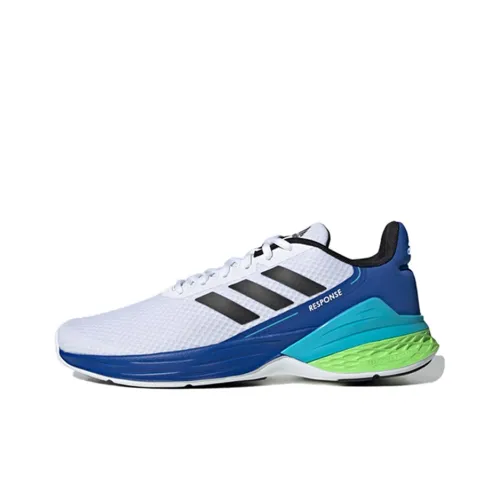 Adidas Response Running Shoes Men Low-Top White/Blue/Green