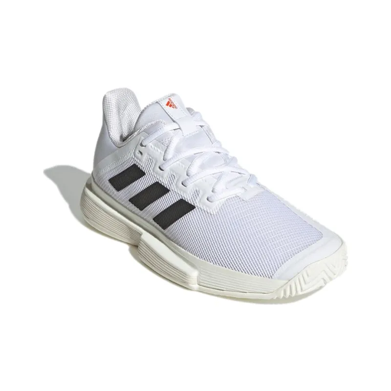 Adidas Solematch Bounce Tokyo 'White Black' Women's-2