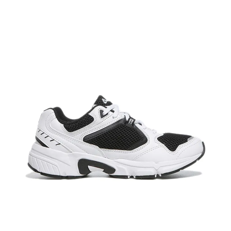 FILA Ranger Cushioning Anti Slip And Wear Resistant Low Top Running Shoes Unisex Black White Comfortable-1