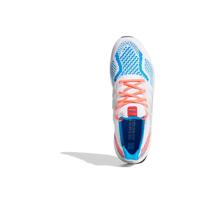 Adidas Ultra Boost 5.0 Dna Cloud White Bright Blue Turbo-4
