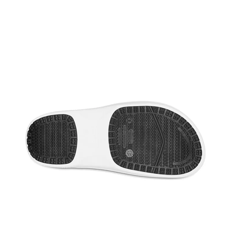 Crocs On The Clock Work Slip On 'White'-4