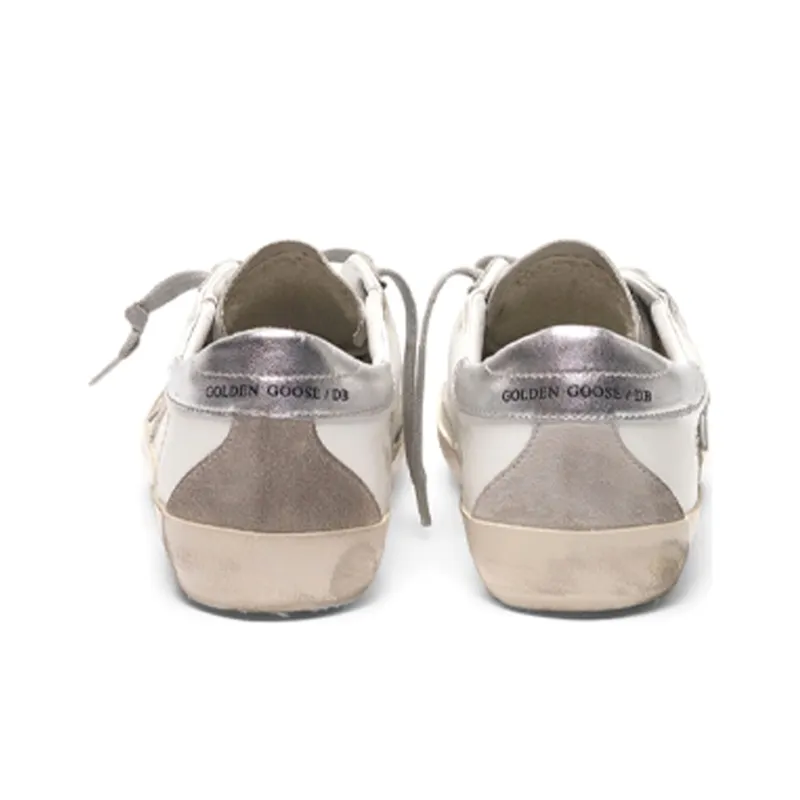 Golden Goose Superstar 'White Silver' Men's-3