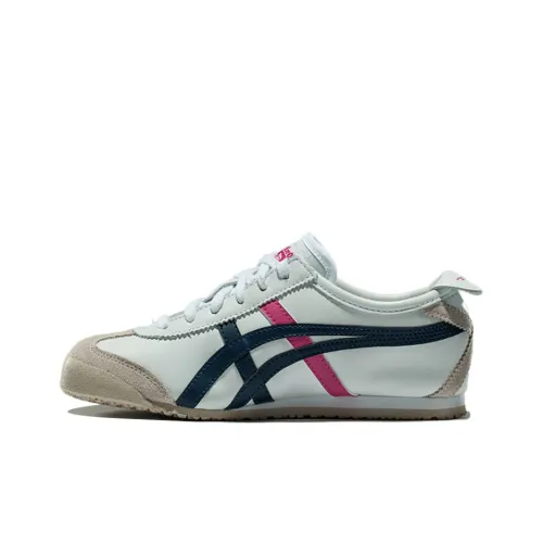 Onitsuka Tiger MEXICO 66 Casual Shoes Unisex Low-Top White/Red/Blue/Beige