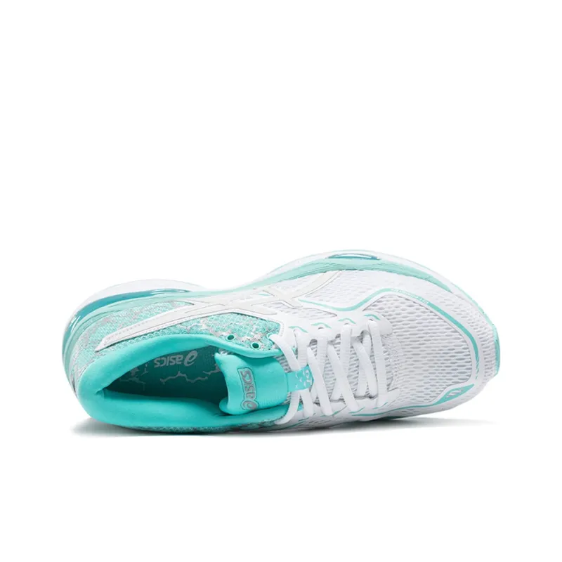 Asics Gel Cumulus 19 'White Blue' Women's-2