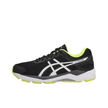 Asics Gel-fortitude 7 Cushioning Wear-Resistant Low-Top Running Shoes Men's Black Yellow