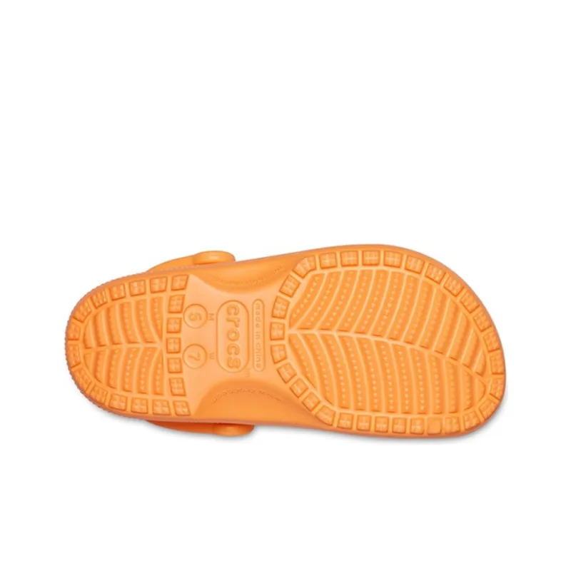 Crocs Classic Clog Beach Sandals Unisex Orange-4